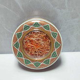 ظرف خاتم 5 گرم ریشه زعفران {نخ زرد}