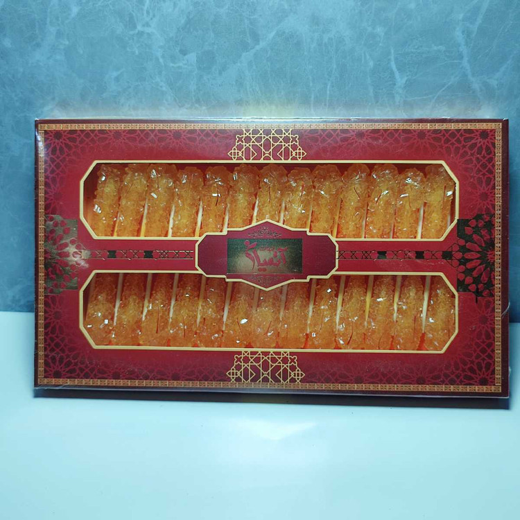 نی نبات زعفرانی پردار