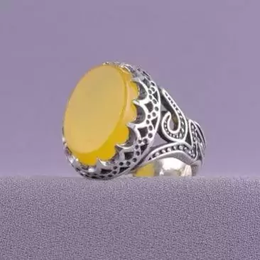 انگشتر مردانه اصل شرف الشمس  کد 04/170