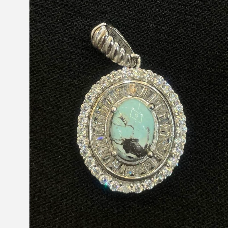 مدال زنانه فیروزه نیشابور رکاب رادیوم