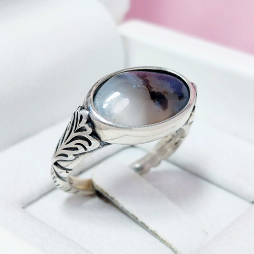 انگشتر نقره شجر مردانه شجر قائن