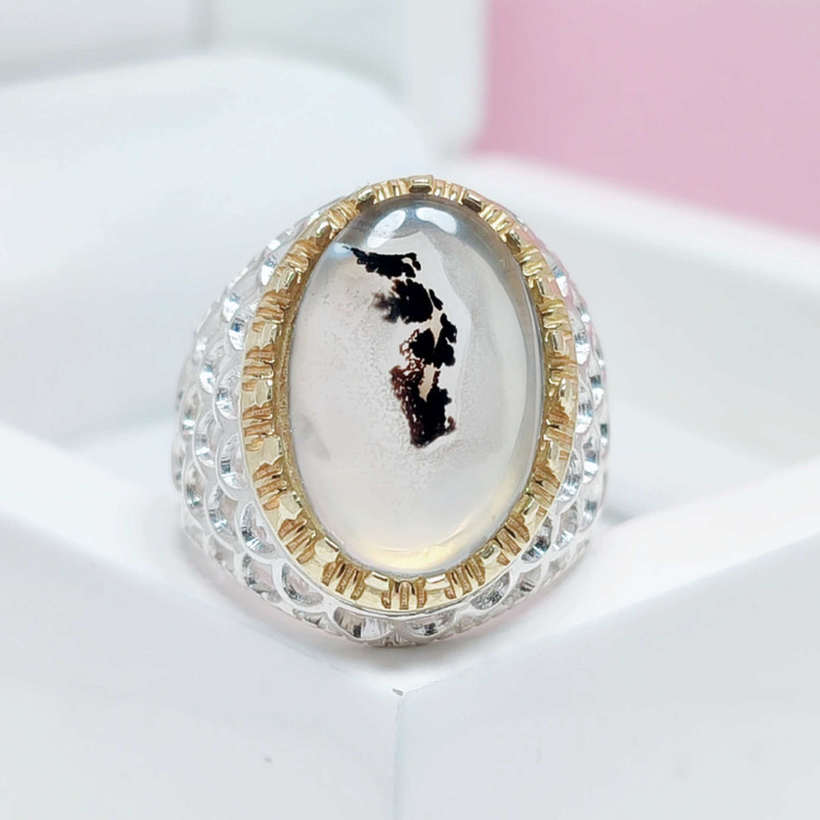 انگشتر شجر قائن اصلی مردانه خاص