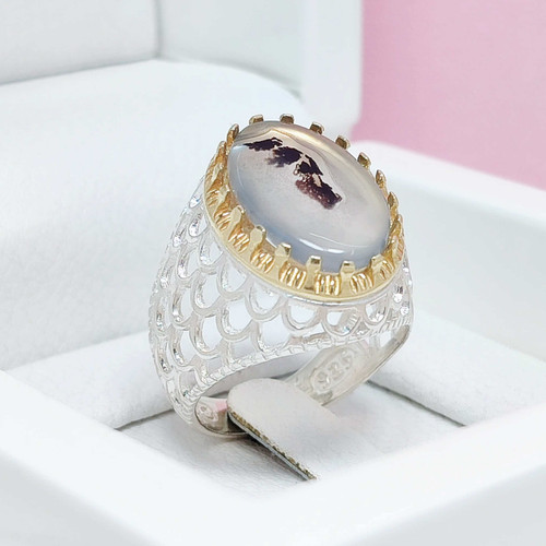 انگشتر شجر قائن اصل مردانه