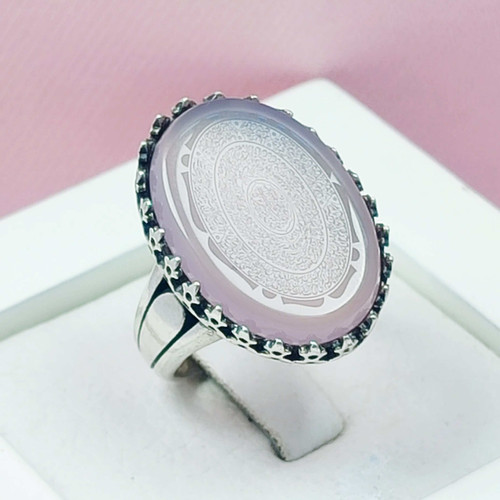 انگشتر عقیق سوسنی 16 ذکر اصل