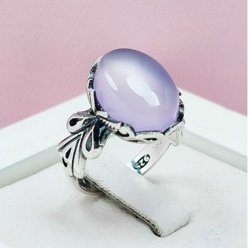 انگشتر سوسنی یمن تراش مدل شاپرک