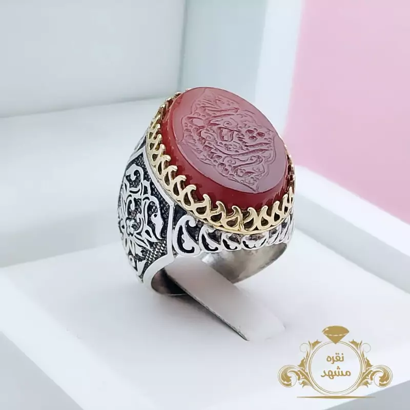 انگشتر سید الشهدا  نقره  (کد 1197)