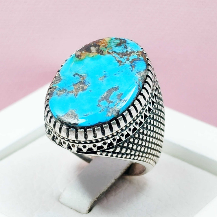 خرید انگشتر فیروزه نیشابوری اصل اصل