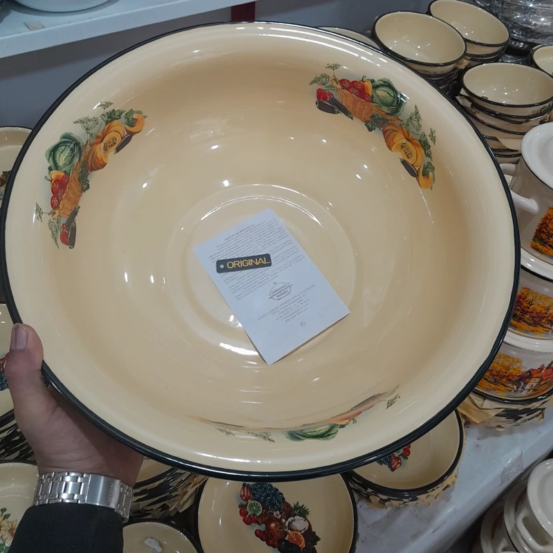 کاسه 12 لیتری طرح کدو